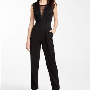 NWT Twik black Paisley lace jumpsuit